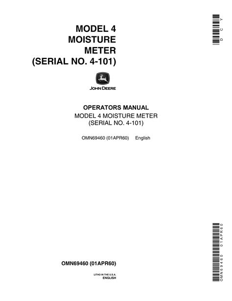 Moisture Meter Operator Overview